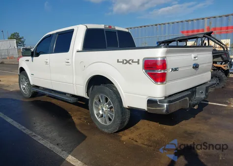 2014 Ford F-150 Lariat из США, поврежденный, VIN 1FTFW1ET3EFC48068